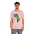 Stained Glass Velociraptor - Short Sleeve Tee